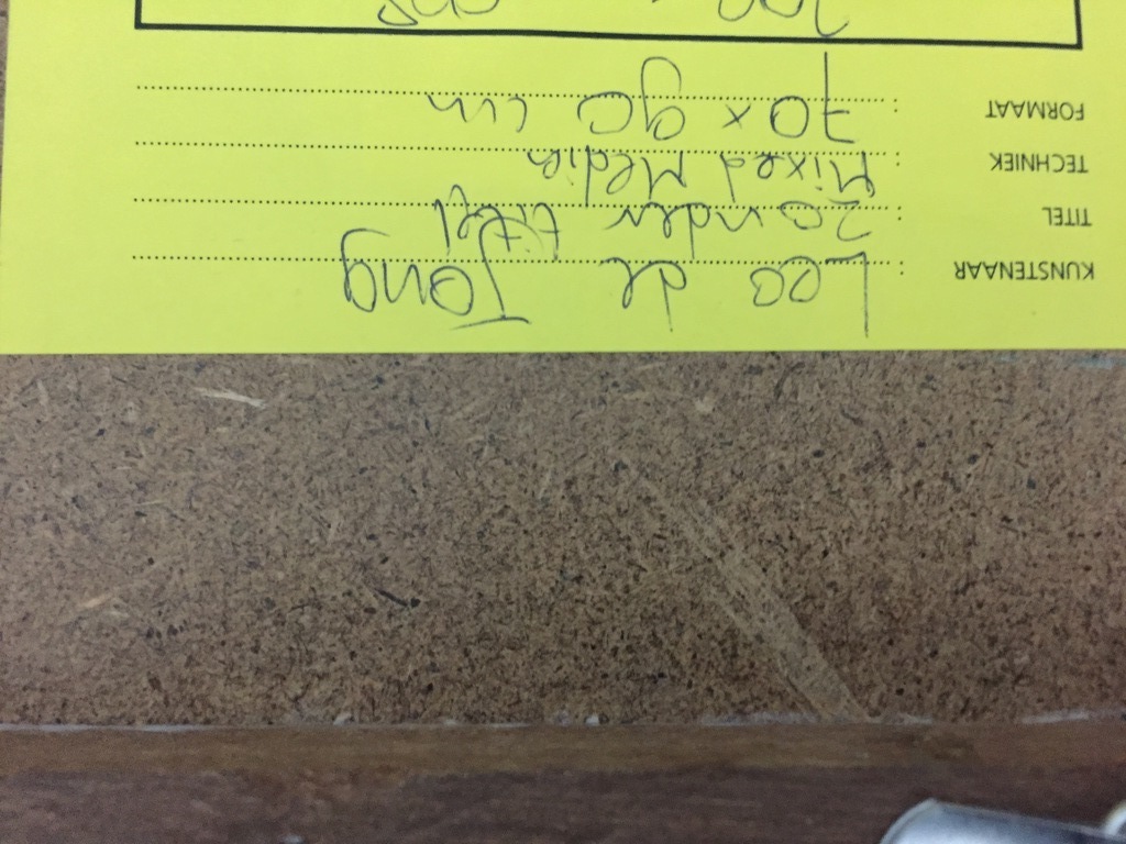 Leo de Jong MIXED media op papier, gesigneerd. kopen? Bied vanaf 1!