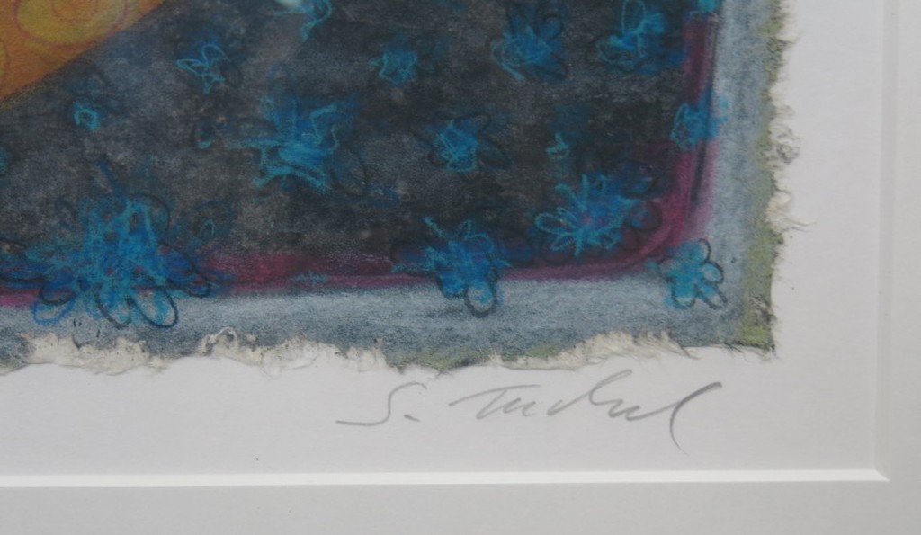 Sabine Tuchel: Litho, Vliegen - Ingelijst kopen? Bied vanaf 40!