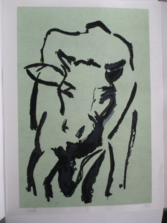 Paul Bartels, 3 zeefdrukken uit de serie "Stiertjes of de zonen van St.Lukas" kopen? Bied vanaf 1!