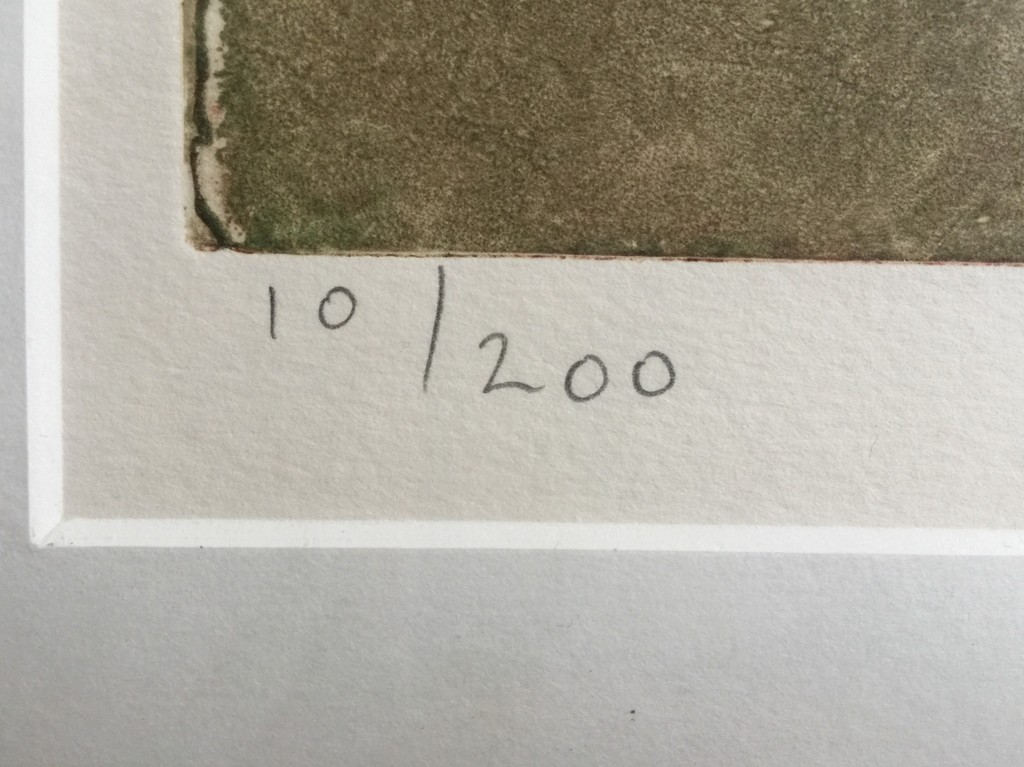 Jan Montyn, Kleurets, Zonder titel, Ingelijst kopen? Bied vanaf 99!