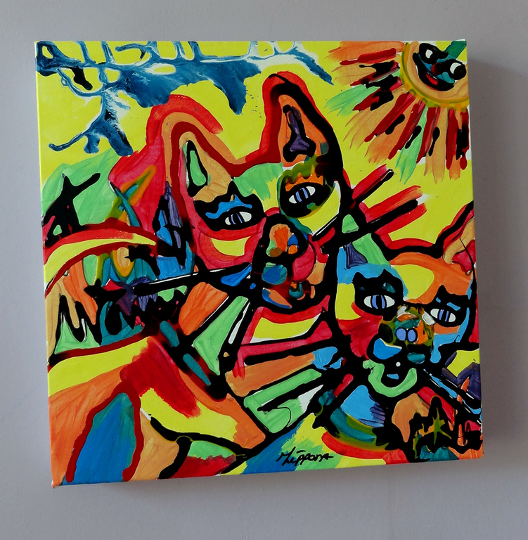 Cat's uit de serie katten van Zippora Meijer kopen? Bied vanaf 15!