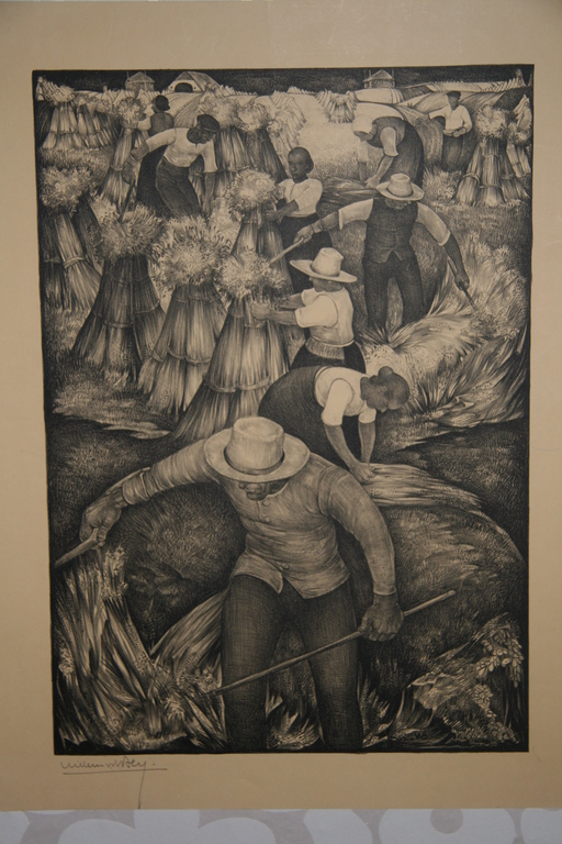 Willem van den Berg, Lithografie, De oogst kopen? Bied vanaf 30!