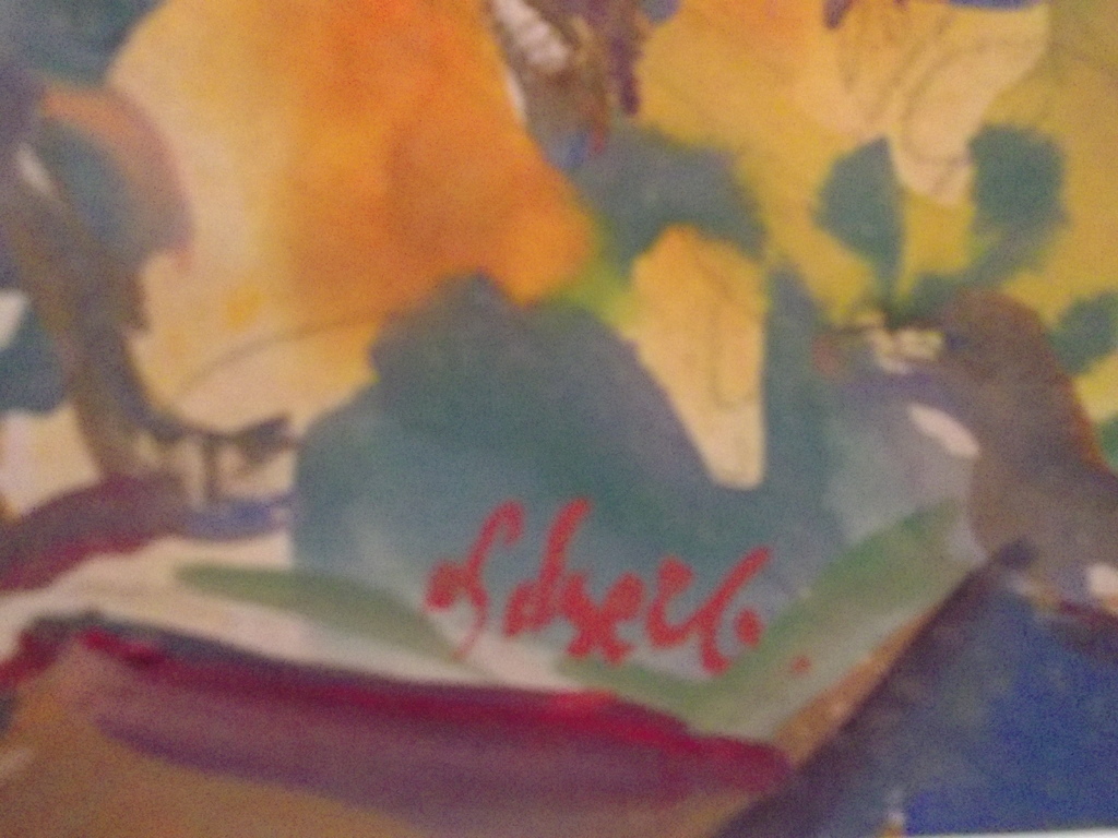 Gouache, Gezicht op Luxemburg stad met Pont Adolphe. kopen? Bied vanaf 25!