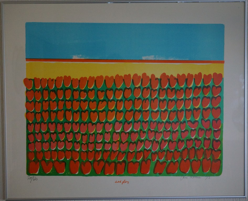 Jan Cremer; Dutch Glory (1973); Zeefdruk kopen? Bied vanaf 225!