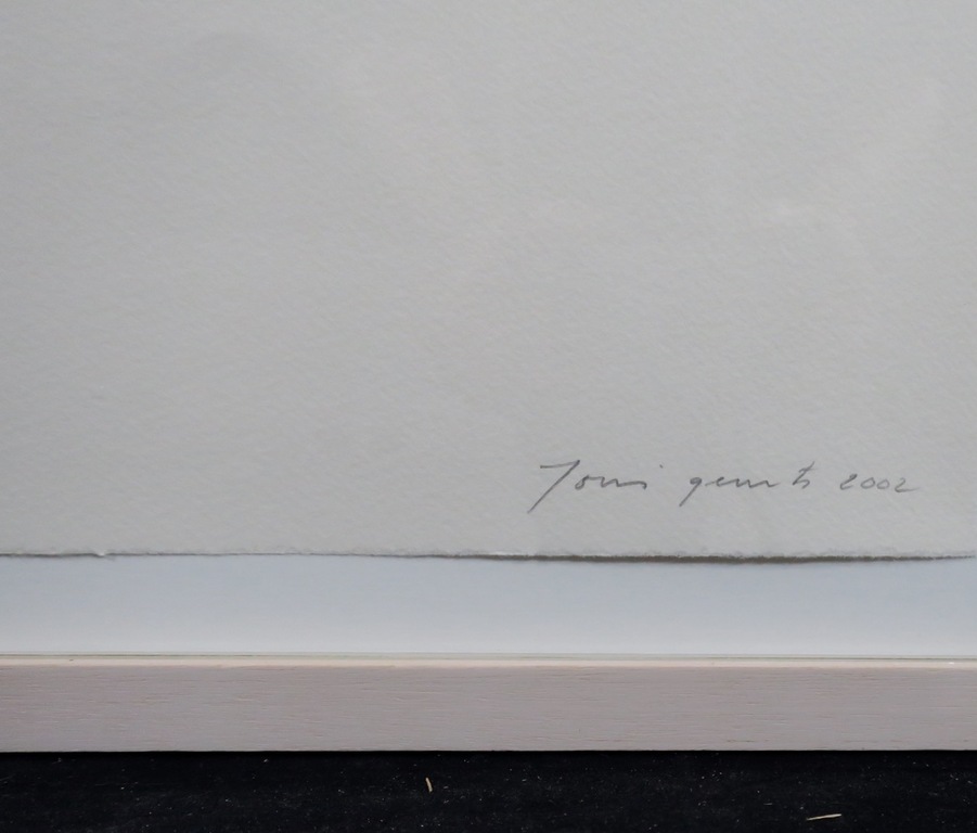 Joris Geurts: Houtsnede, Zonder titel (bruin) - Ingelijst kopen? Bied vanaf 20!