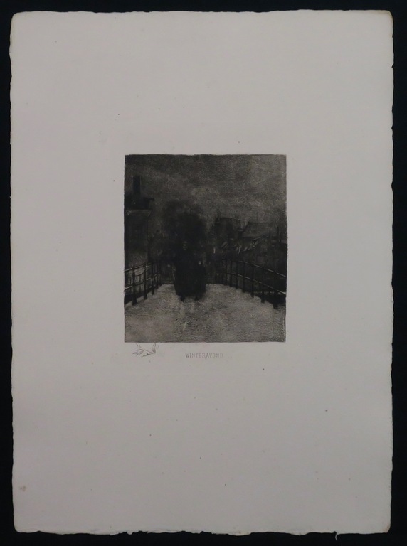 Ferdinand Oldewelt: Ets, Winteravond kopen? Bied vanaf 1!