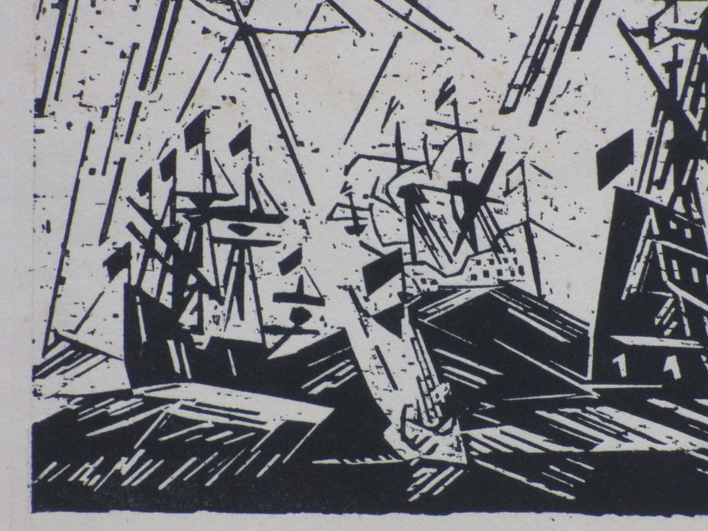 Lyonel Feininger, Hansaflotte, Houtsnede kopen? Bied vanaf 60!