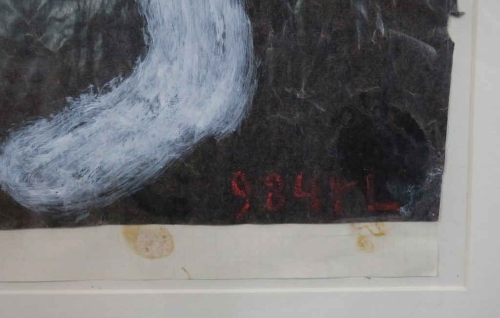 Reinier Lucassen: Gouache op papier, Z.T. - Ingelijst kopen? Bied vanaf 200!