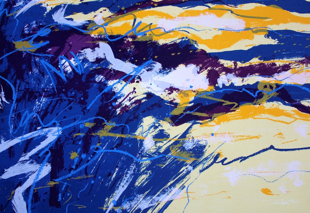 JOHANN VAN DEN NOORT, Atlantic Ocean, Zeefdruk kopen? Bied vanaf 40!