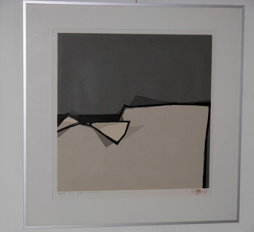 Fon Klement (1930-2000), Boardprint, Paysage gris kopen? Bied vanaf 200!