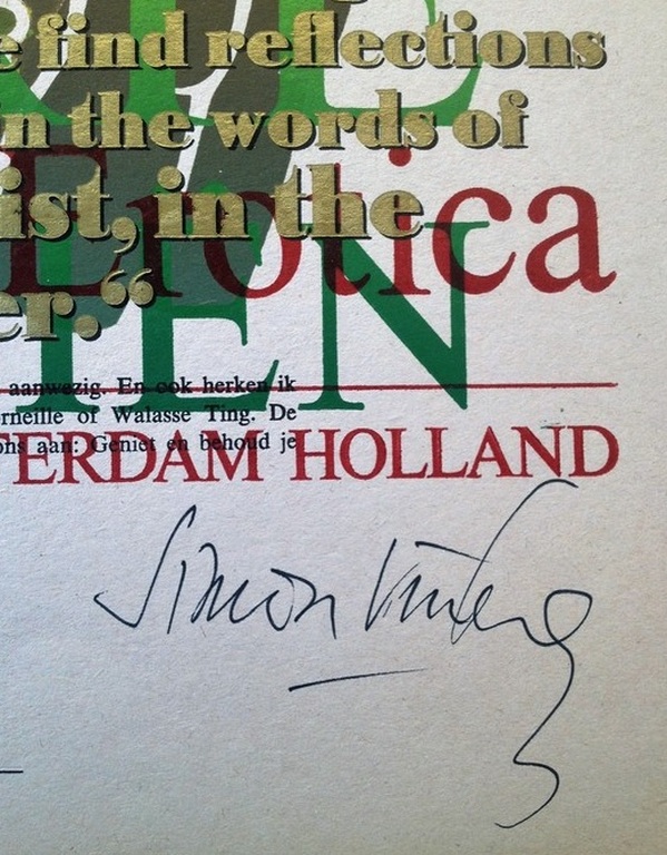 Laatste keer: Simon Vinkenoog - Het vege lijf - handgesigneerde lithografie kopen? Bied vanaf 135!