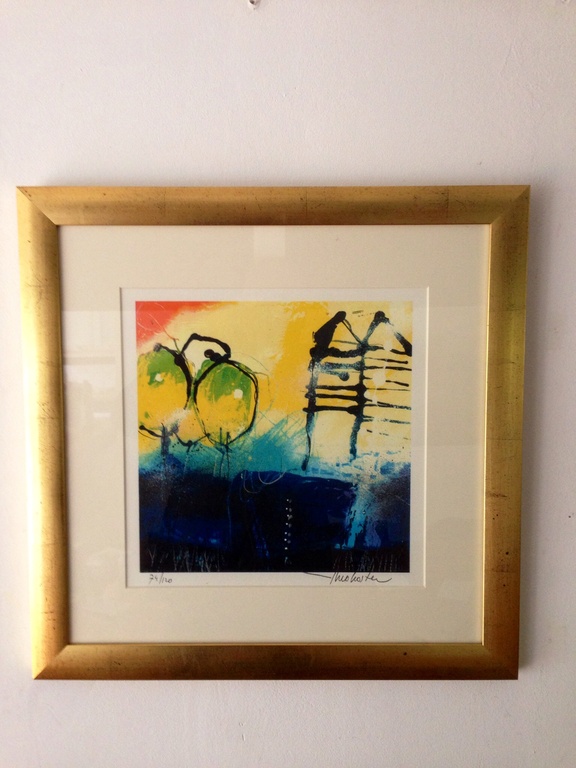 Theo koster , zeefdruk , homeland verkocht voor € 40!