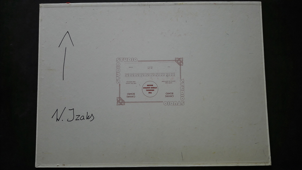 Wim Izaks - Olie op Canvasboard - Gesigneerd  kopen? Bied vanaf 395!