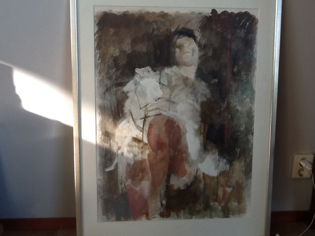 Bouthoorn, aquarel kopen? Bied vanaf 1650!