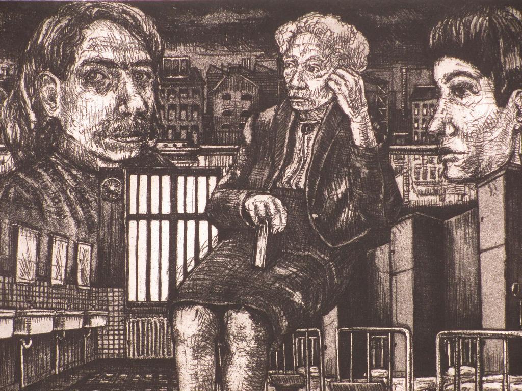 Pol Jong, Uitzicht, Ets 1977 kopen? Bied vanaf 1!