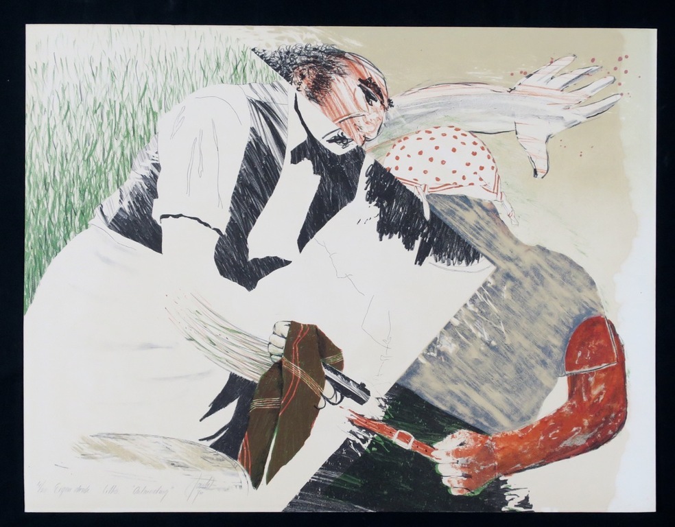 Onbekende kunstenaar: Litho, Ontmoeting kopen? Bied vanaf 1!
