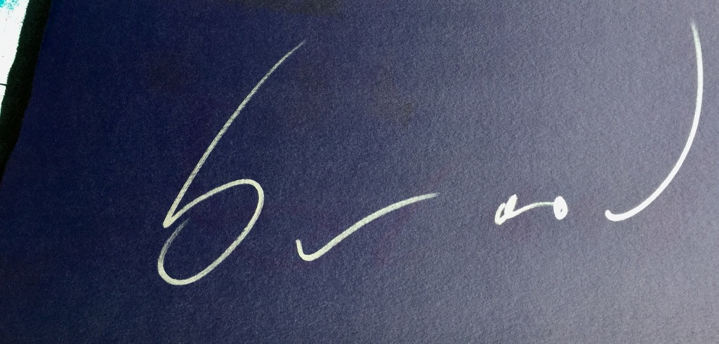 Herman Brood - Originele Handgesigneerde Zeefdruk: "Beertje" kopen? Bied vanaf 1!