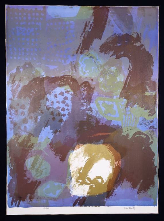 Jan Cobbaert: Litho, Zonder titel verkocht voor € 85!