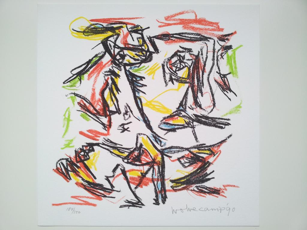 Theo Wolvecamp: monografie met 2 zeefdrukken S/N kopen? Bied vanaf 295!