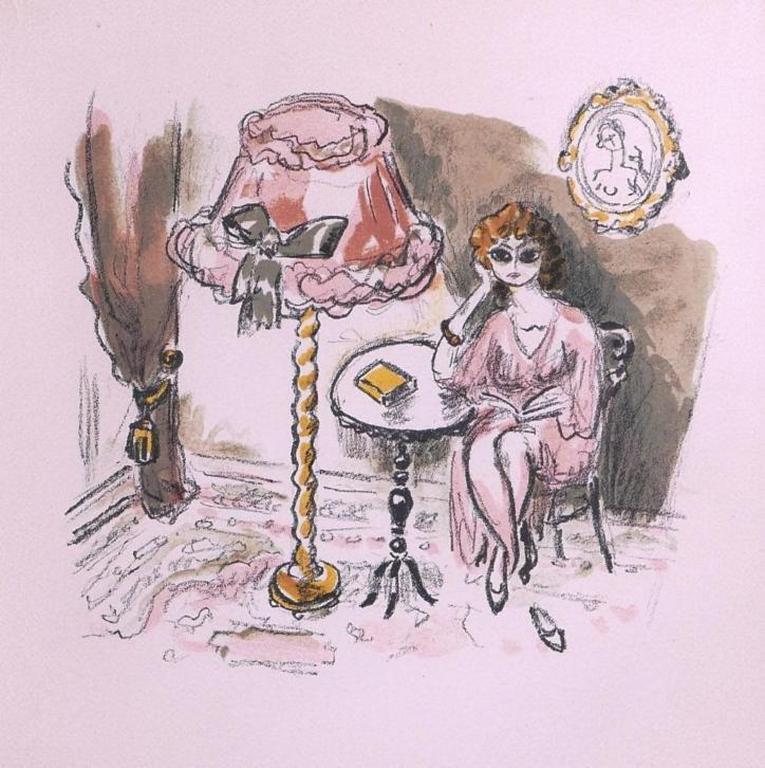 Kees van Dongen-Les Lépreuses-kleuren litho-3 stuks kopen? Bied vanaf 250!