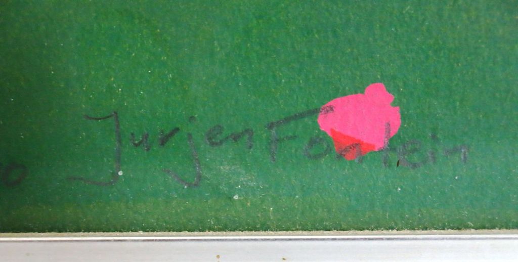 Jurjen Fontein: Zeefdruk, Klaproos (ingelijst) kopen? Bied vanaf 10!