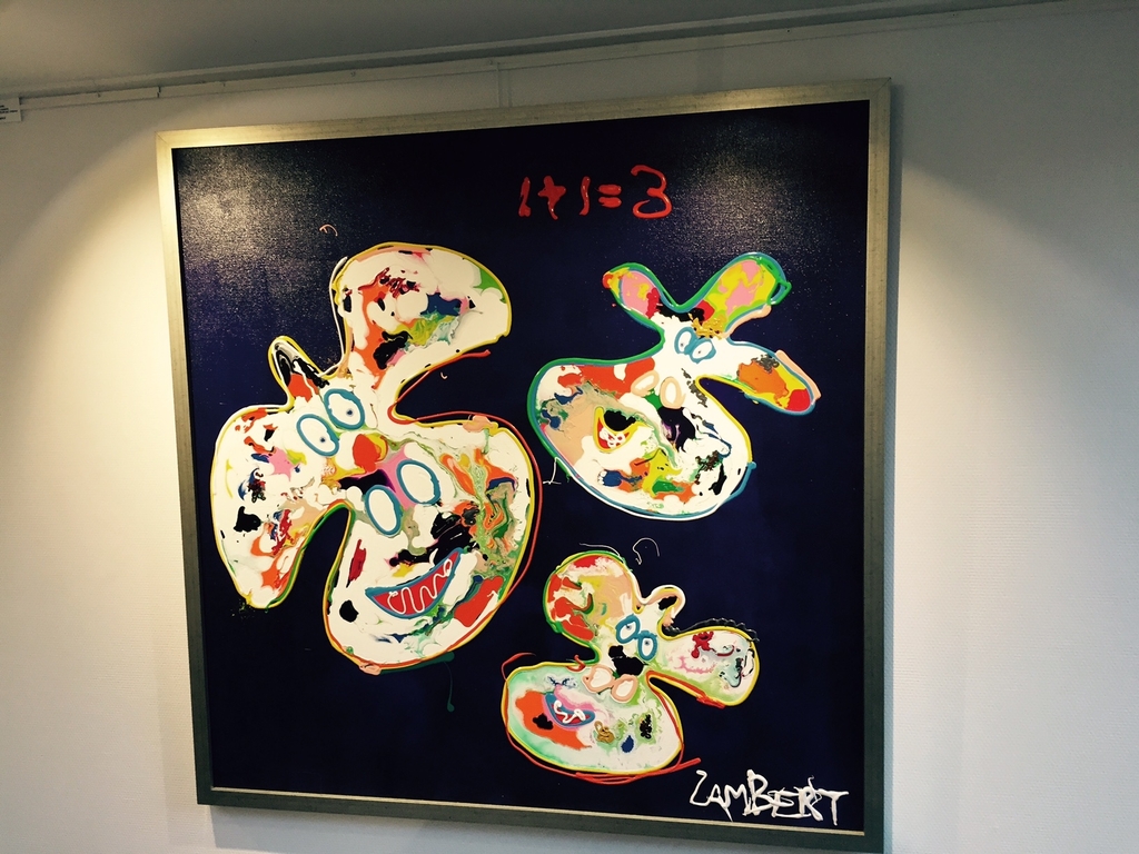 1+1=3 van de kunstenaar LamBert uit Ootmarsum kopen? Bied vanaf 1!