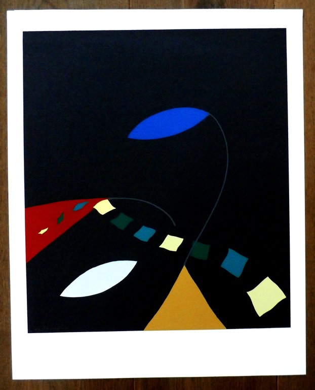 Doris Groeneveld - Zeefdruk: abstract - 1987 kopen? Bied vanaf 50!