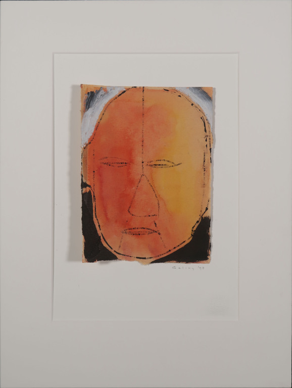 Harm Geling: Gemengde techniek op papier, Kop kopen? Bied vanaf 1!