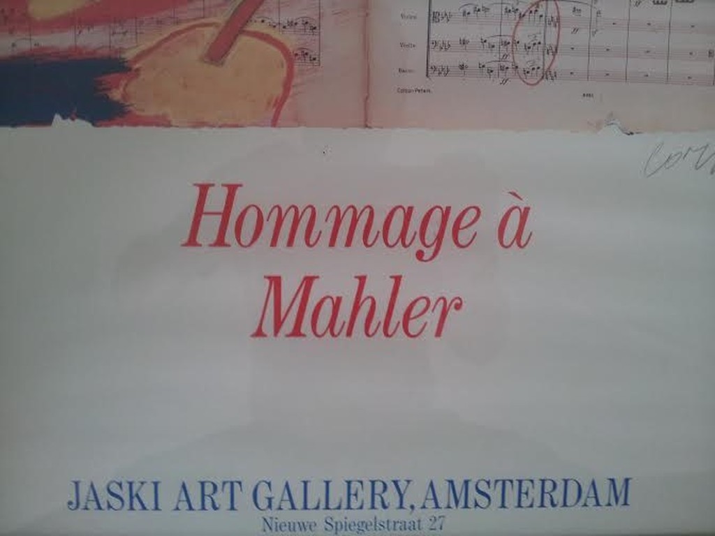 Corneille - "Hommage a Mahler" Bijzonderheid: persoonlijk potlood gesigneerd kopen? Bied vanaf 90!