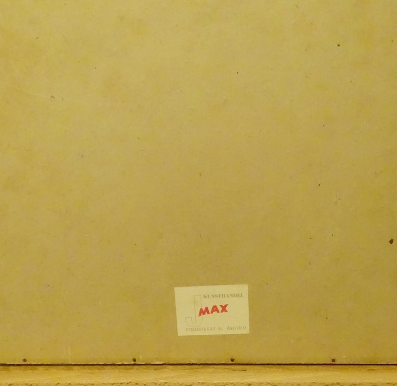 Emile Dehe (1886-1947)  --  Houtsnede  --  Boslaan kopen? Bied vanaf 20!