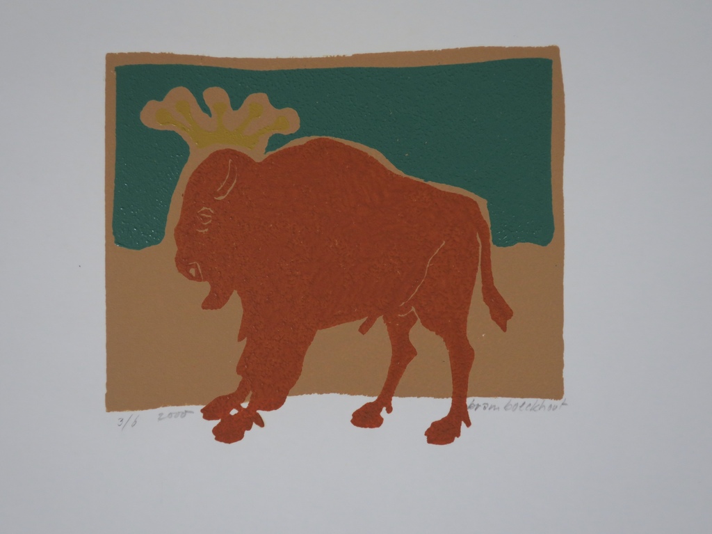 Bram Boeckhout: Sjabloondruk, Bizon kopen? Bied vanaf 1!