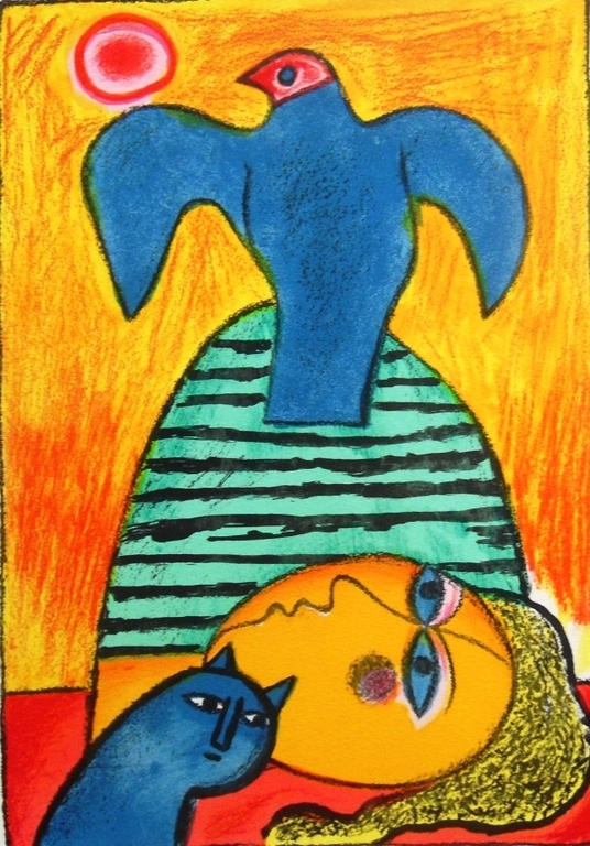 Corneille: vrouw, vogel en kat kopen? Bied vanaf 125!