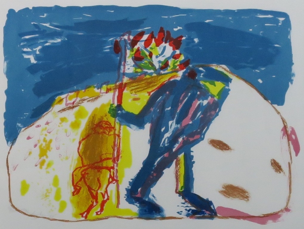 Pieter Defesche: Litho, Zonder titel - Ingelijst kopen? Bied vanaf 1!