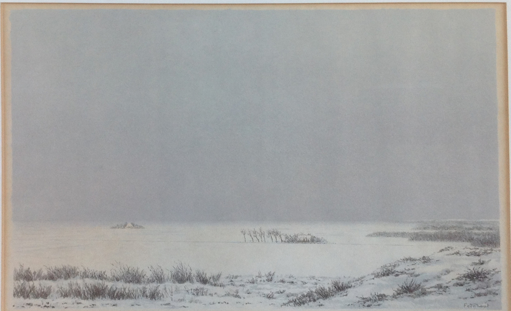 Edgar Fernhout, winter  verkocht voor € 75!