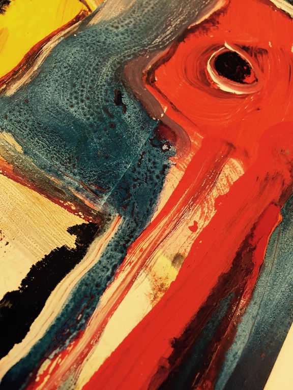 Jan te Wierik - Hartendief. Met nieuwe lijst en passe-partout ca 65 x 55 cm. kopen? Bied vanaf 1!