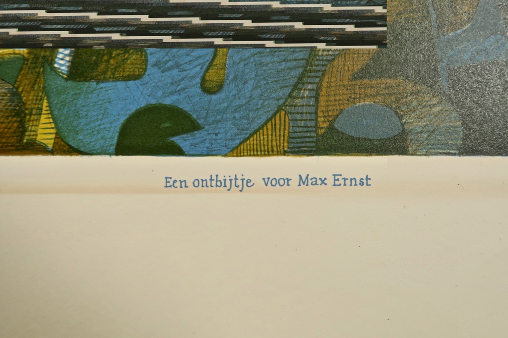 Nicolaas Wijnberg: Litho, Een ontbijtje voor Max Ernst kopen? Bied vanaf 35!