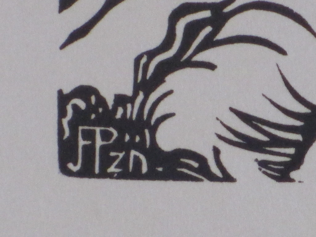 Jan Franken Pzn, Strenge Winter, Kleurenhoutsnede kopen? Bied vanaf 40!