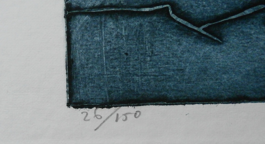 Jan Montyn - ets; Jardin du Silence - 1977 kopen? Bied vanaf 75!