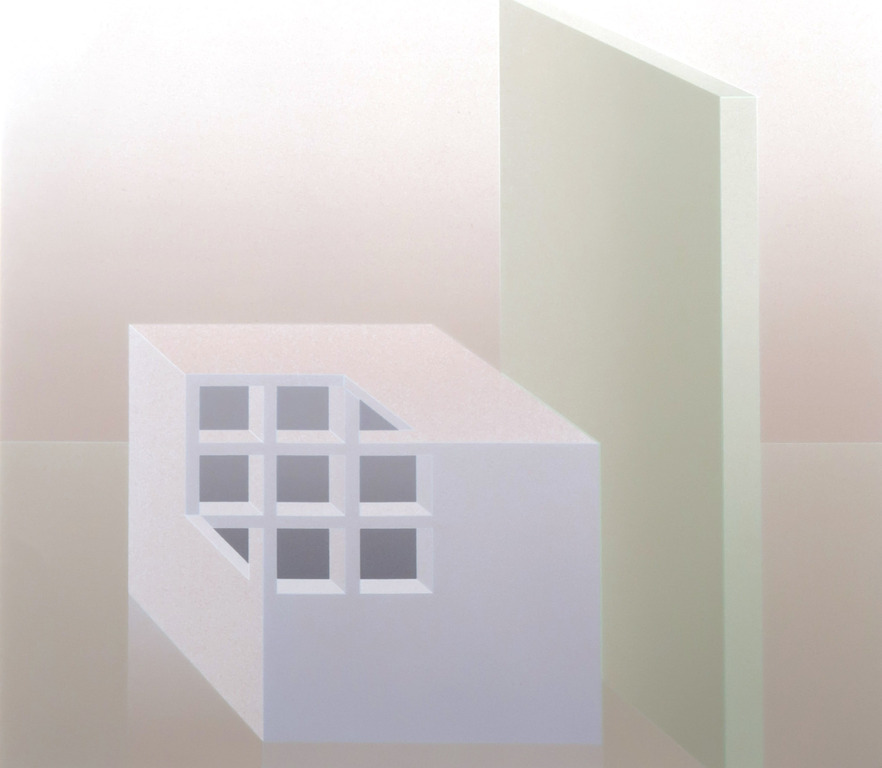 Dirk Huizer: Zeefdruk, Zonder titel - Ingelijst kopen? Bied vanaf 1!