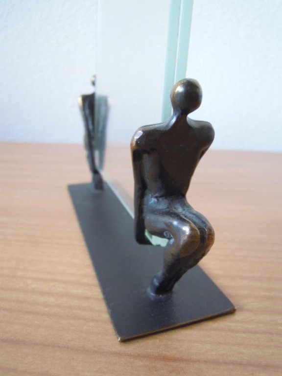 Corry Ammerlaan fotolijstje met 2 beeldjes . kopen? Bied vanaf 25!