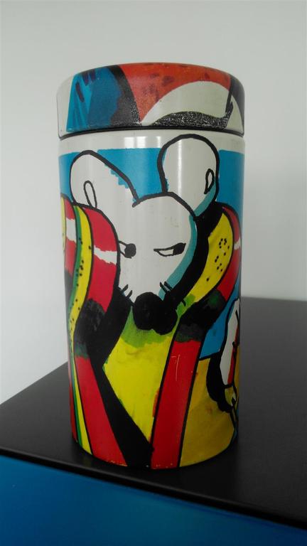 Herman Brood voor Brabantia voorraadbus + glas kopen? Bied vanaf 9!