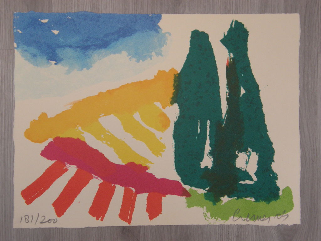 Jan Cremer: zeefdruk, potlood gesigneerd kopen? Bied vanaf 1!