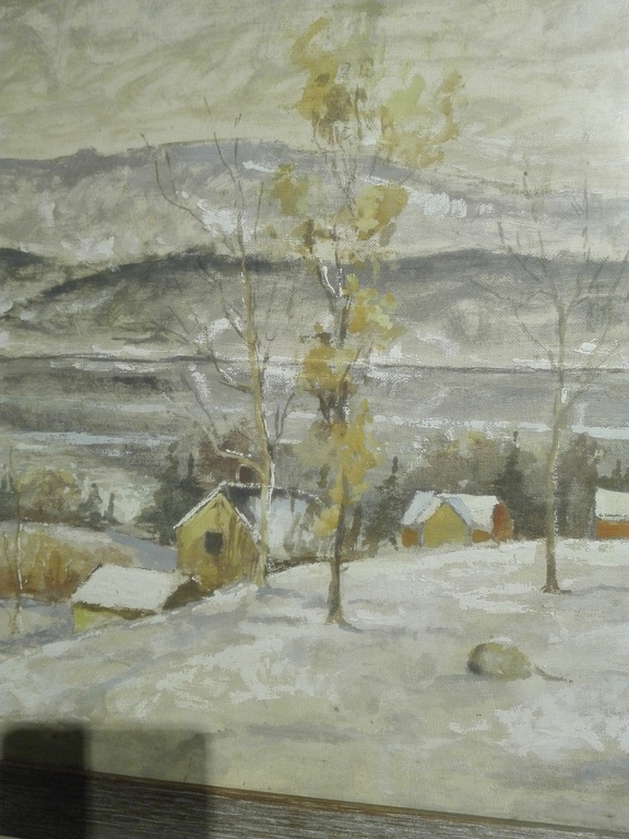 Roemers, Gerard: olieverf op doek, Sundsval Winterlandschap kopen? Bied vanaf 50!