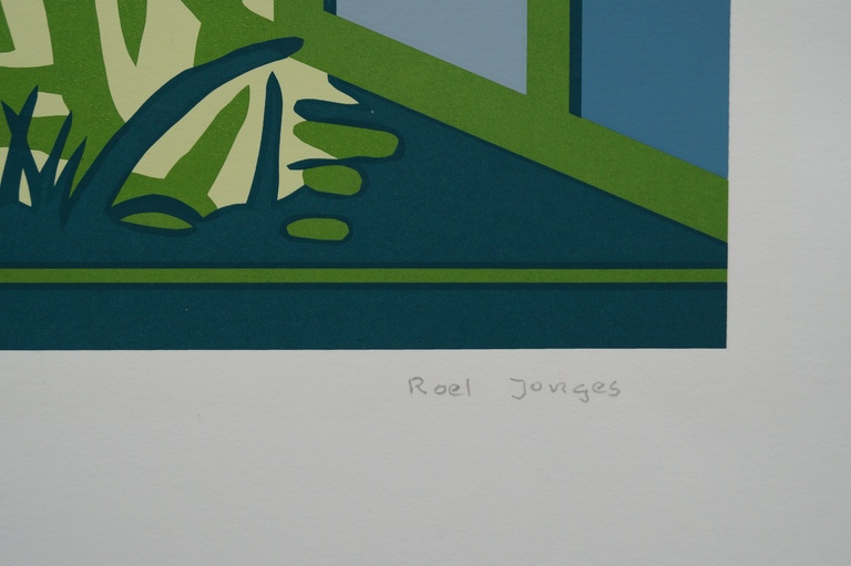 Roel Jonges - gesigneerde zeefdruk - 50 ex. kopen? Bied vanaf 1!