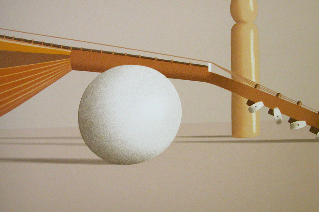 FRÉDÉRIC VIDALENS, ‘Mandoline’, originele kleurenlitho kopen? Bied vanaf 50!