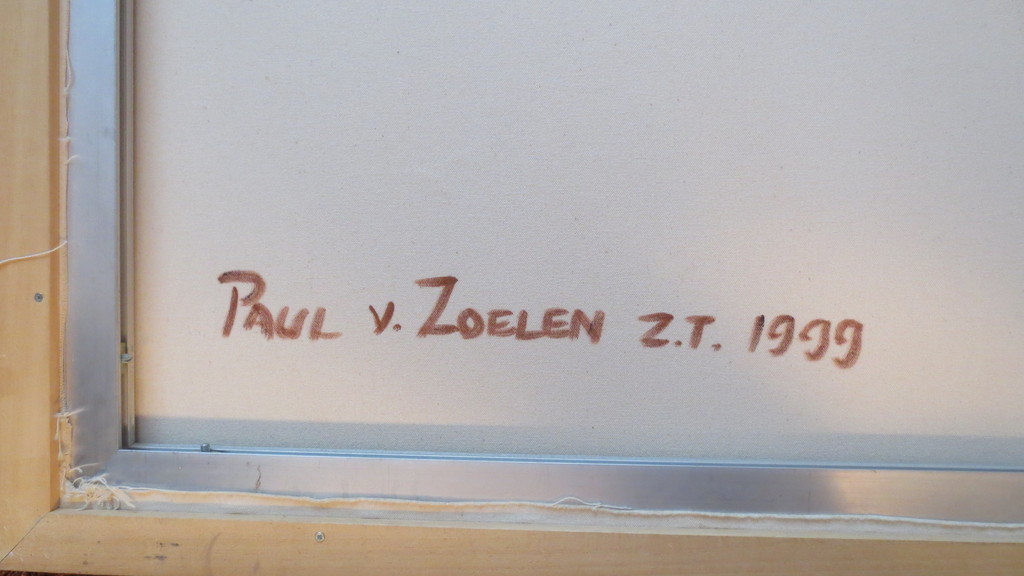 PAUL VAN ZOELEN   OLIEVERF/PIGMENT op doek kopen? Bied vanaf 390!
