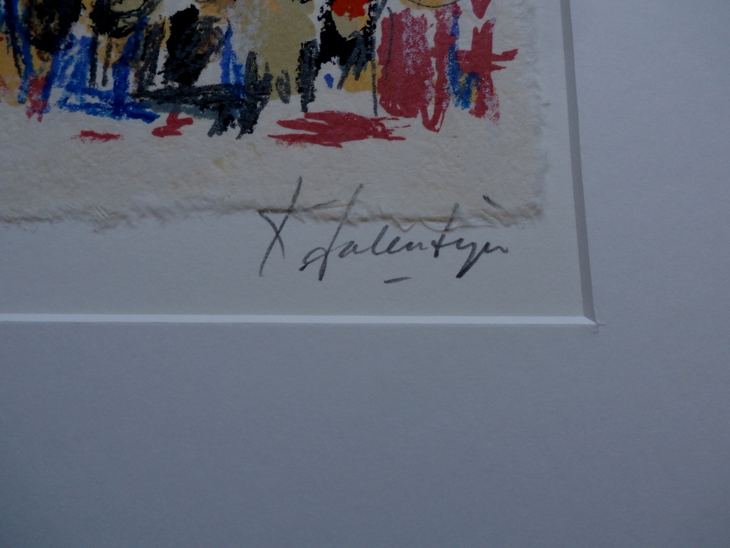 Kees Salentijn, litho:Uil, handgesigneerd kopen? Bied vanaf 75!