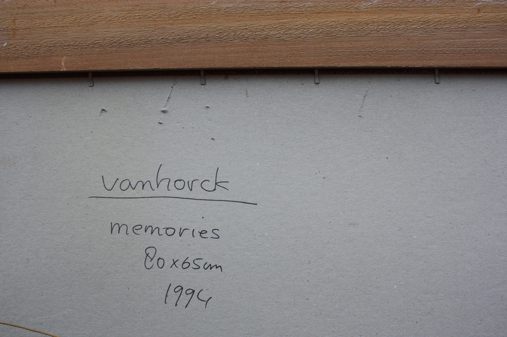Hans Vanhorck Memories uit 1994 kopen? Bied vanaf 850!