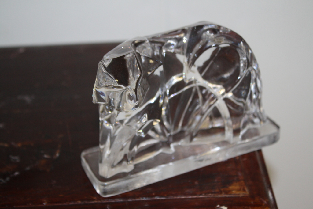GLAS SCULPTUUR PANTER kopen? Bied vanaf 25!