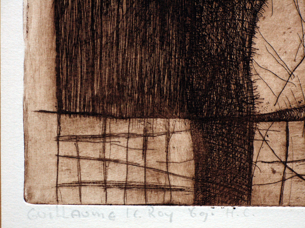 GUILLAUME le Roy - abstract werk uit 1969 in PERFECTE Staat en MOOI INGELIJST. kopen? Bied vanaf 150!